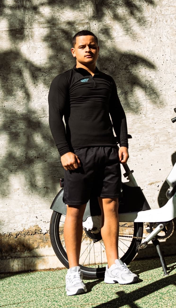 TBT Quarter Zip - Black