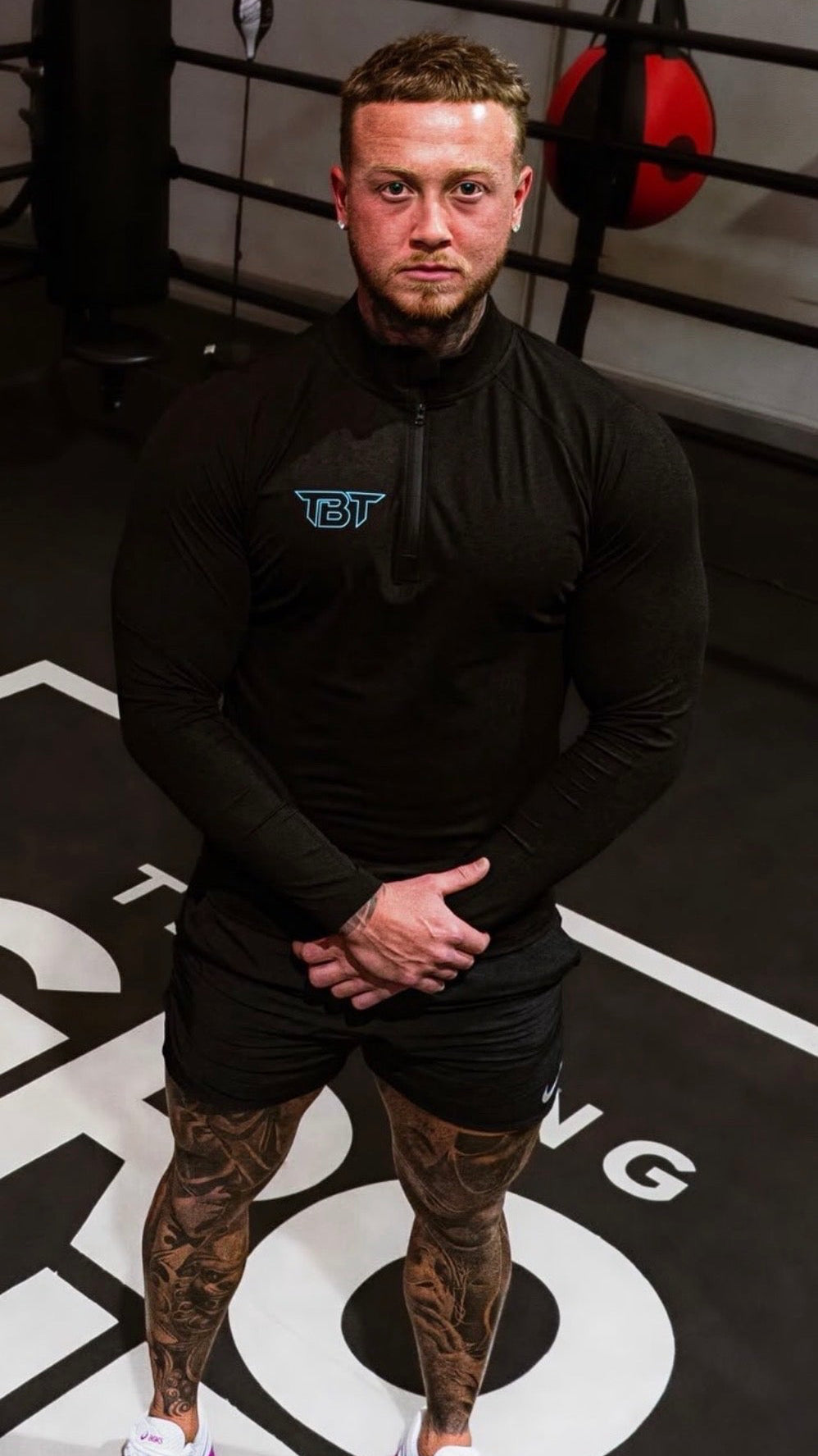 TBT Quarter Zip - Black