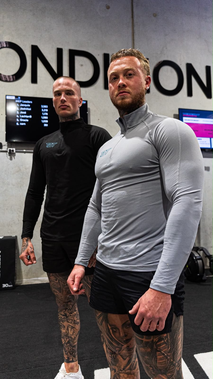 TBT Quarter Zip - Grey